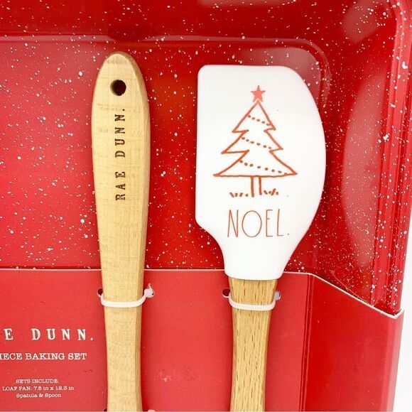 NWT Rae Dunn 3 Piece Baking Set Holiday Christmas - Picture 2 of 8